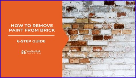 Does muriatic acid remove paint from brick?